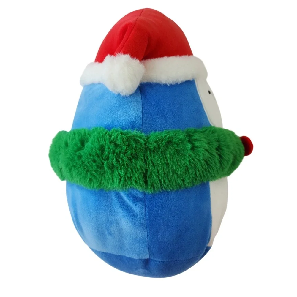 Squishmallows Puff the Penguin 12 Inch Christmas‎ Holiday Plush with Wreath Hat
